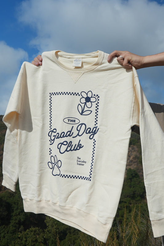 The Good Dog Club Vintage Crew Sweatshirt
